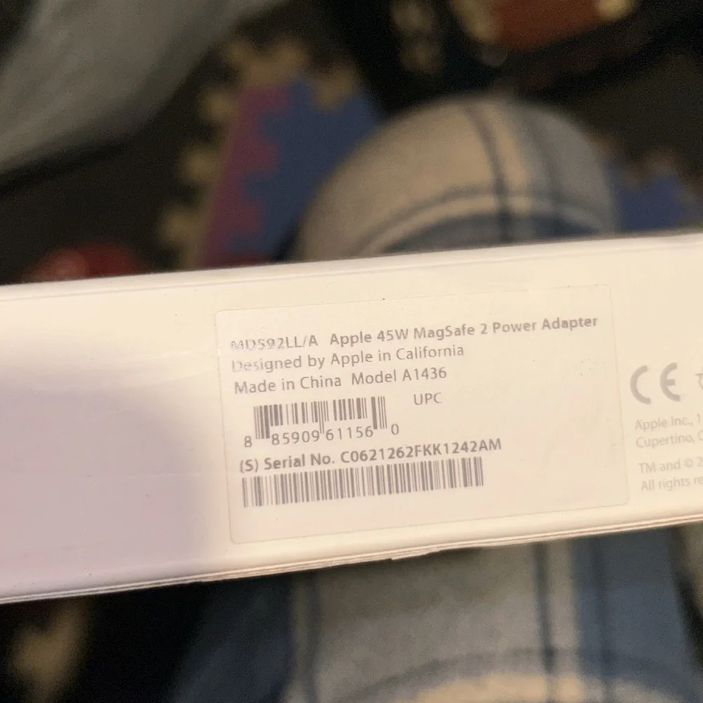 45W MagSafe 2 Power Adapter